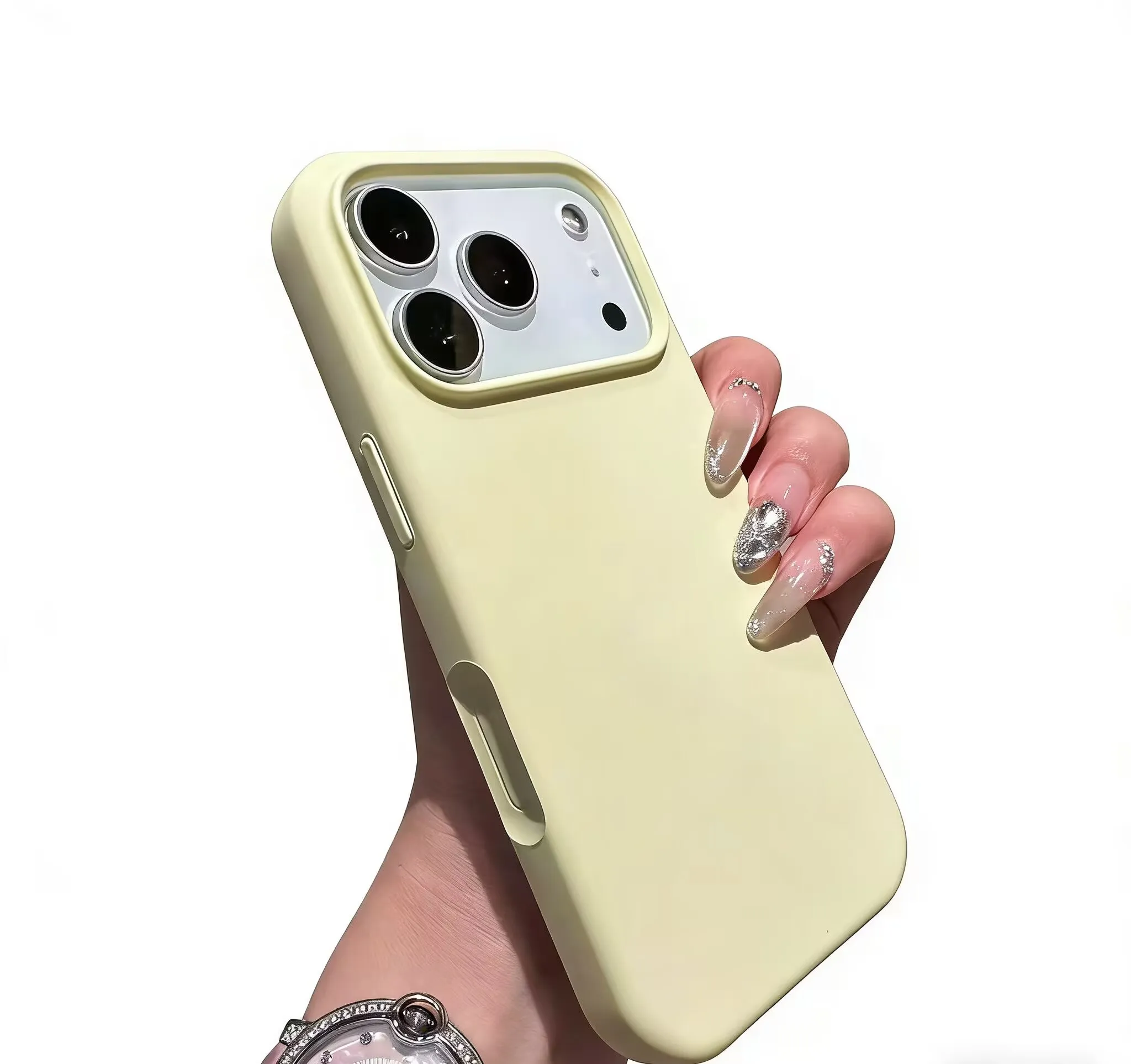 ตัวเลือกสินค้า เคสโทรศัพท์หรูหราสำหรับ iPhone 17 16 15 14 13 12 Pro Max เคสซิลิโคนนุ่มสำหรับ iPhone 17Pro พร้อมกันกระแทกกล้องและฝาหลัง TPU