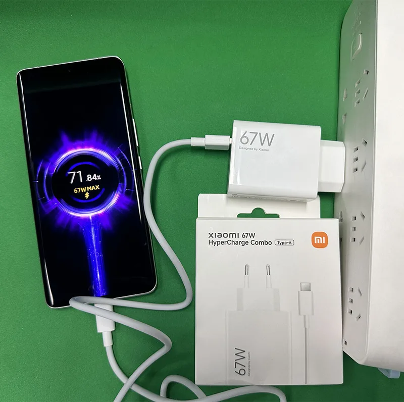 Xiaomi 67W Charger Cargador Tipo C Mi Hyper Turbo Chargers Fast Charging...