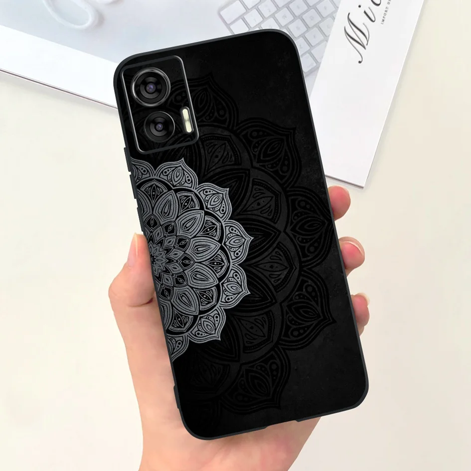 Cute Cartoon Tulip Shockproof TPU Phone Case - Anti-Fall Bumper Cover
