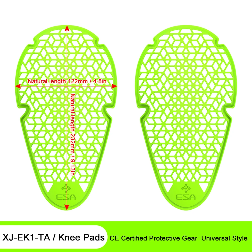 새로운 CE 레벨 1 오토바이 바지 청바지 보호대 삽입형 무릎 엉덩이 보호 패딩 두꺼운 오토바이 레이싱 라이딩 무릎 보호대
