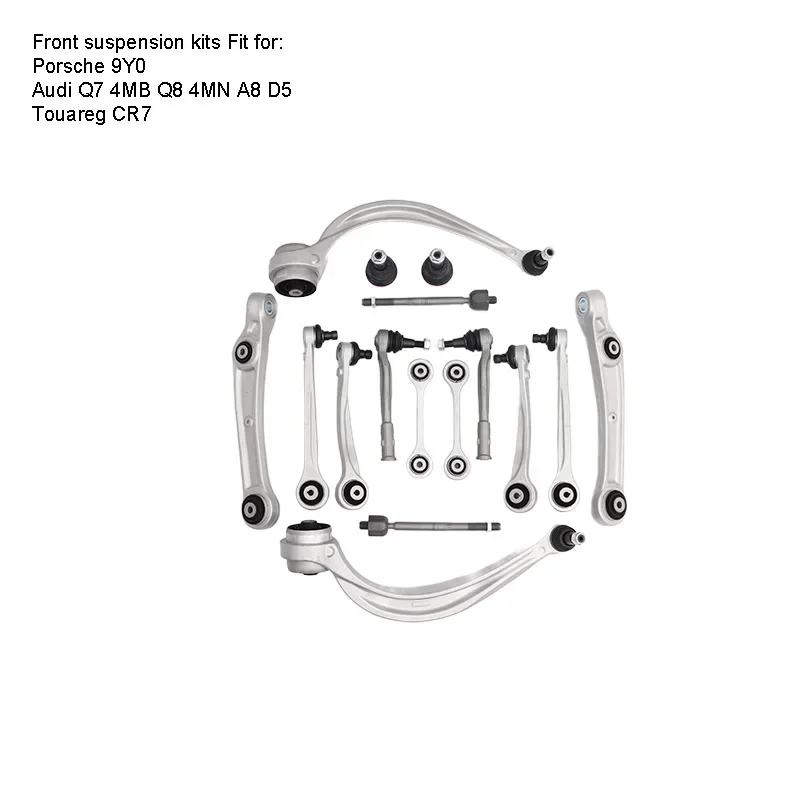16PCS-Control-Arm-with-Ball-Joint-and-Bushing-Stabilizer-Link-Tie-Rod ...