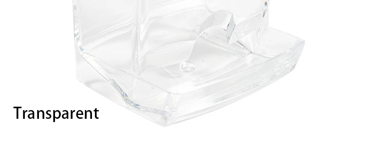 Cotton Swab Ball Storage Box Acrylic Transparent Container Jar_voghion.com