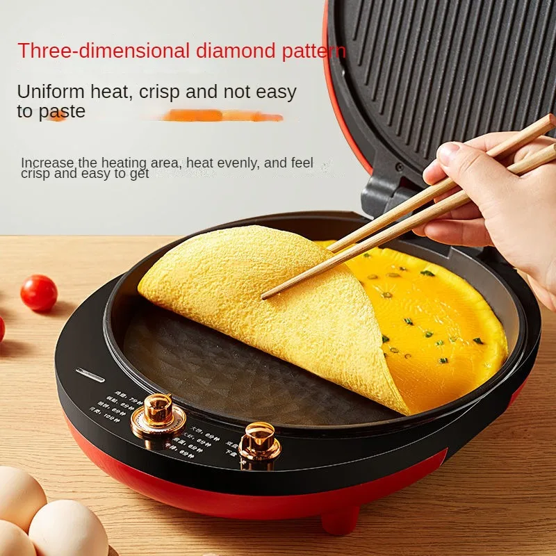 Electric Cake Pan Deepen Double-sided Heating Timing Pancake Pan Automatic Frying Machine Multi-function Electric Pancake Stall