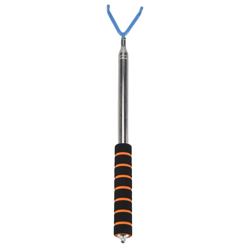 

Disc Golf Retriever Disc Golf Grabber 10 Feet Portable Telescoping Pole With Durable Hook For Outdoor Flying Disc