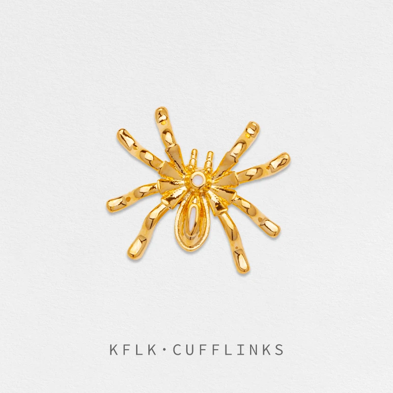 KFLK Fashion Brooch Pins exquisite insect spider Luxury Brand Brooche s For Women Men Costumes badge brooch jewelry wholesale