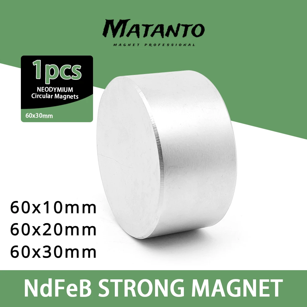 1Pc-60mm-Big-Round-Magnet-Super-60x10-60x20-60x30mm-Powerful-Strong ...
