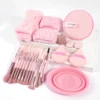 MAANGE 23pcs/Set Makeup Tool 13pcs Pro Makeup Brushes 5pcs Mixed Blender Sponges Puff Makeup Remover Headband Wristband Gifts 1