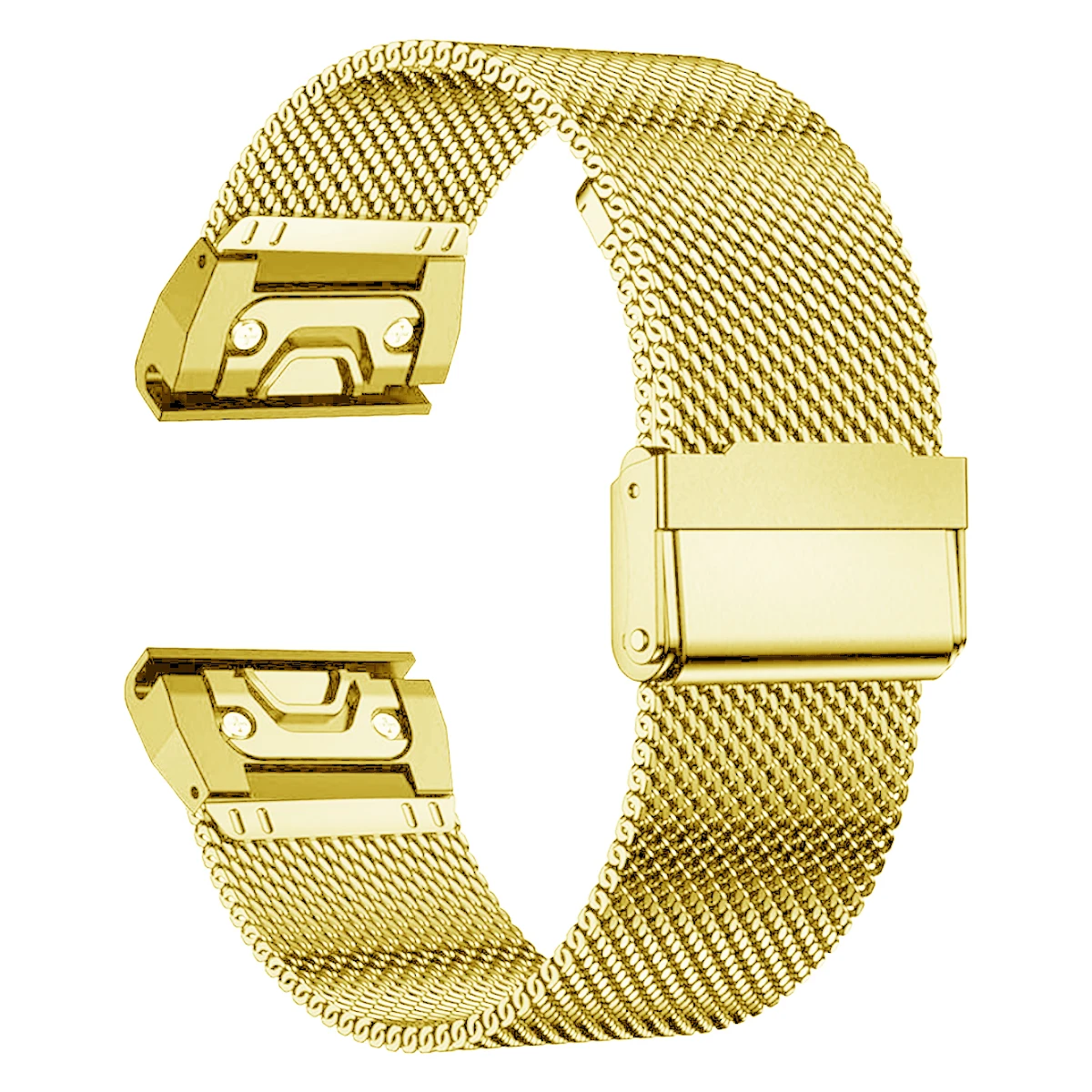 Premium Stainless Steel Quick Fit Watch Strap - 26mm/22mm Adjustable Band