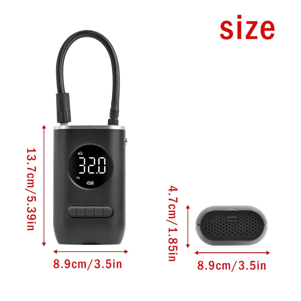 Portable Wireless Electric Air Pump Inflate Deflate Air Compressor for Xiaomi M365 for Ninebot Electric Scooter Accessories