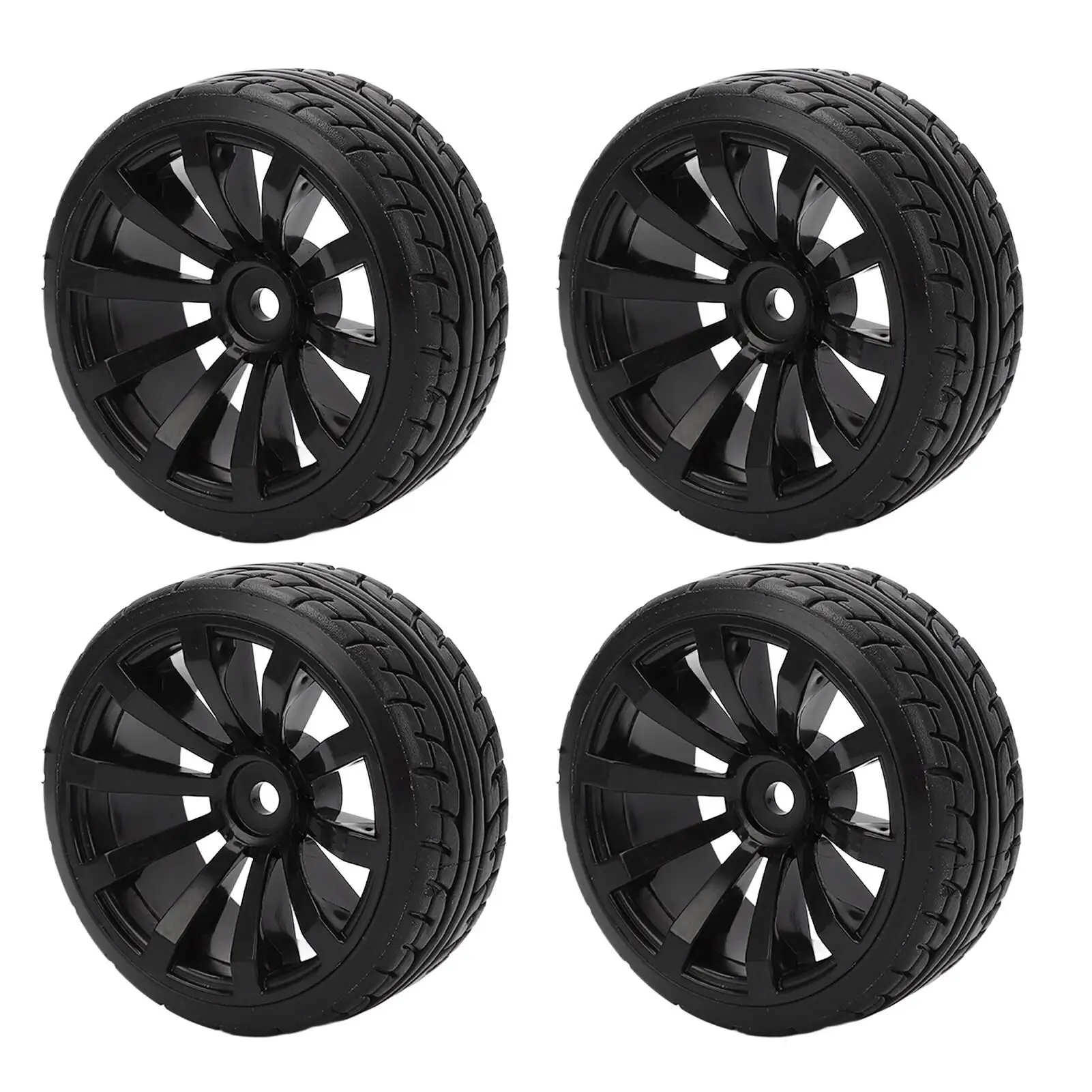 RC Drift Car Tires for 1 for 1 0 Scale Racing-High Performance Hard Tires Set