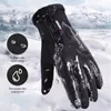 Winter Heated Gloves Unisex Waterproof Windproof Cold Gloves Snowboard Moto Ski Riding Driving Warm Touchscreen Zipper Gloves 4