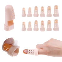 1Piece Finger Splint Brace Adjustable Finger Support Protector for Fingers Arthritis Joint Finger Injury Brace Pain Relief 1