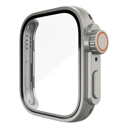 Ultra Screen Protector & Premium PC Case for Huawei Watch Fit 3 - Enhanced Ultra2 Glass Accessories (Titanium)
