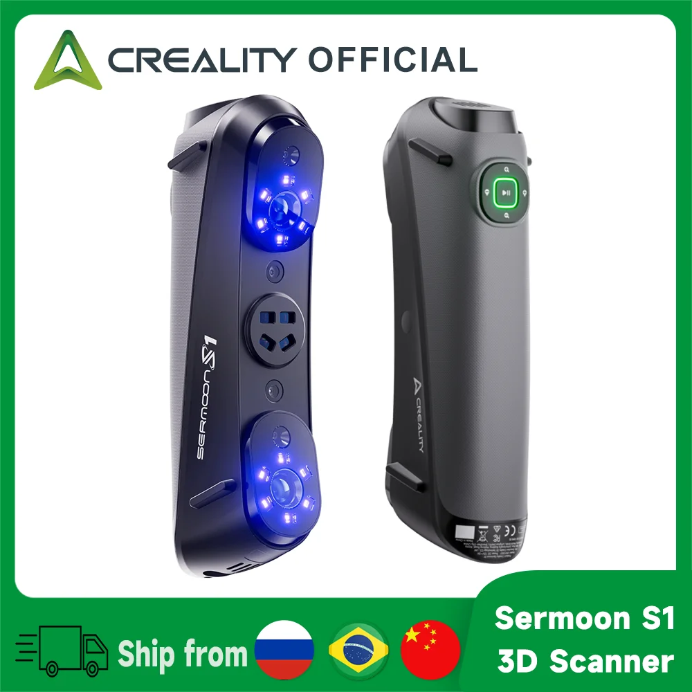 Creality 3D スキャナー Sermoon S1 34+7+1 ブルーレーザーライン/NIR