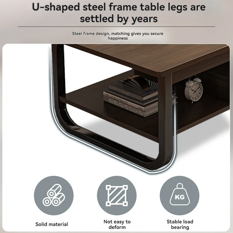 Minimalist Rectangular Coffee Table 4