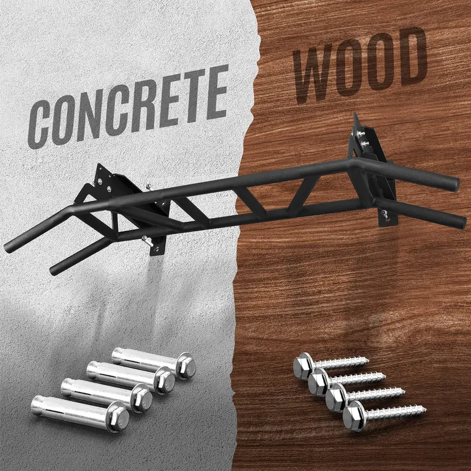 Multi Grip Joist Mounted Pull Up Bar HWOOUSA Heavy Duty Pull Up Bar ...