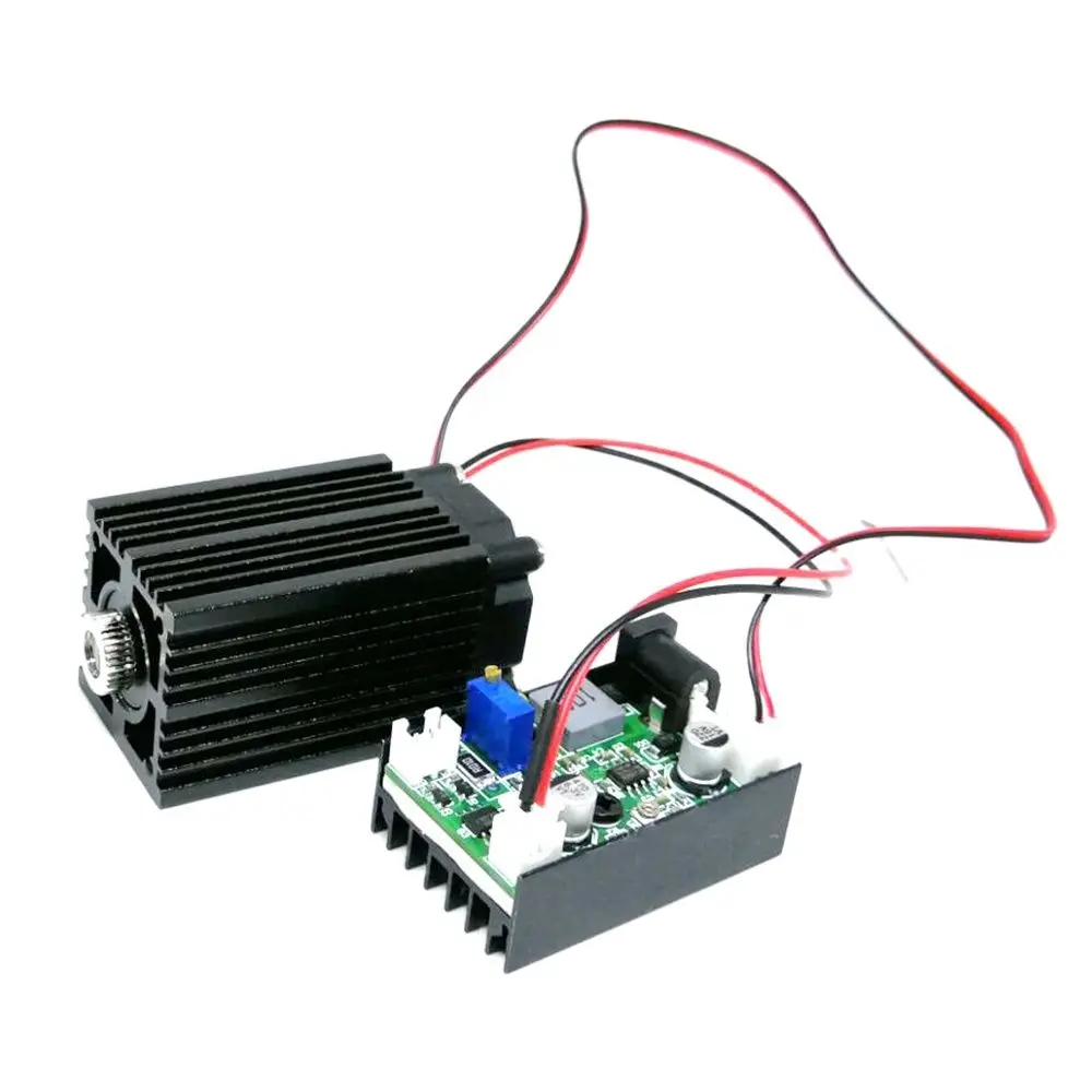 DC12V Power 808nm Near Infrared IR Laser Module 200/300/500mW With Cooling Fan Housing