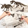 Dinosaur Fossil Excavation Kits Education Archeology Exquisite Jurassic Toy Set Game Action Children Figure Skeleton Model Gift 1