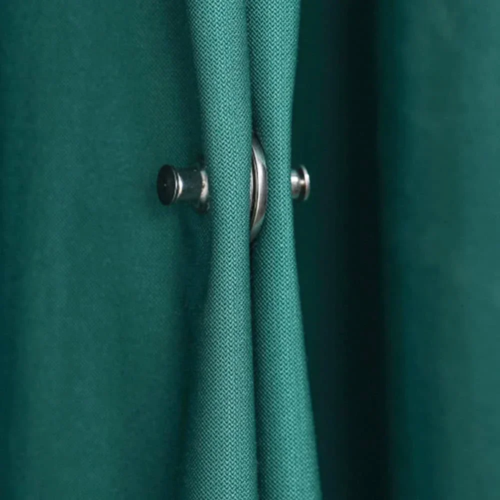 4/8Pairs Curtain Clips Magnetic Button Detachable Curtain Fix Fastener Clip Prevent Light Adjustment Window Screen Close Magnet Buckle