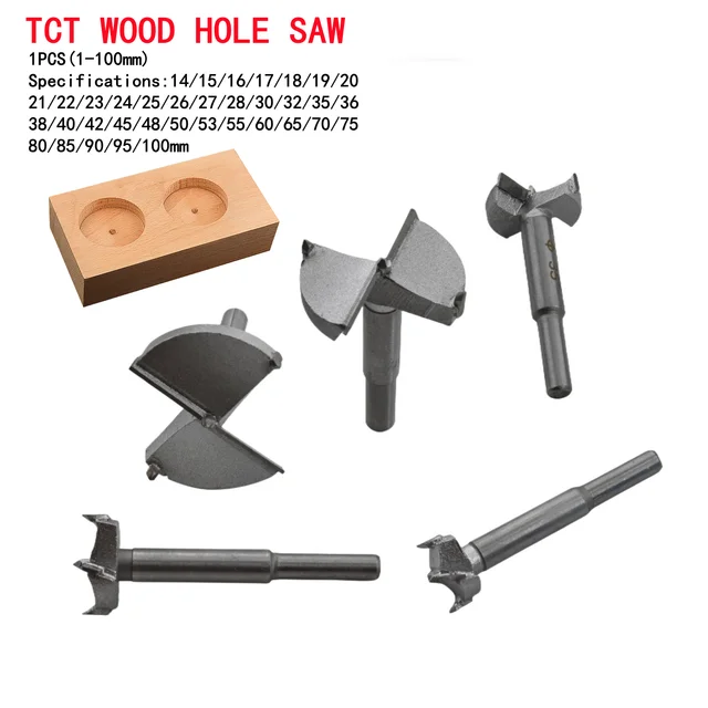 Woodworking Hole Saw Drill Set