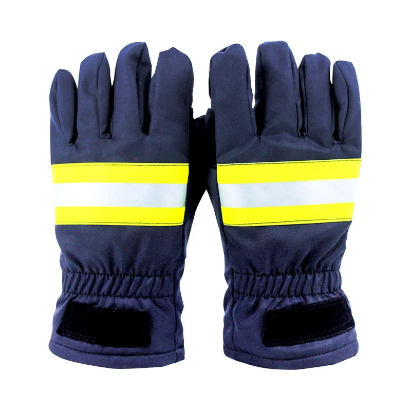 Gants d'incendie pour l'extinction d'incendie en forêt, bande réfléchissante de sauvetage d'urgence ignifuge, protection résistante aux hautes températures