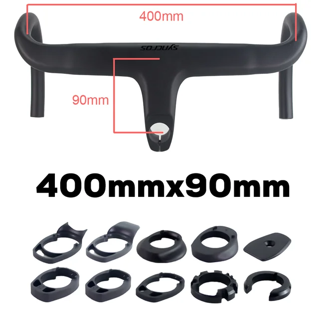 SYNCROS Road Handlebar T1000 Integrated Carbon Road Handlebar 28.6