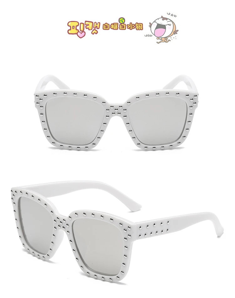 MOSILIN Brand Kid Sunglasses Children Boys Girls Cute Mirror Baby Circle Sun Glasses Flowers Frame UV400 Mirror Eyewear (1)