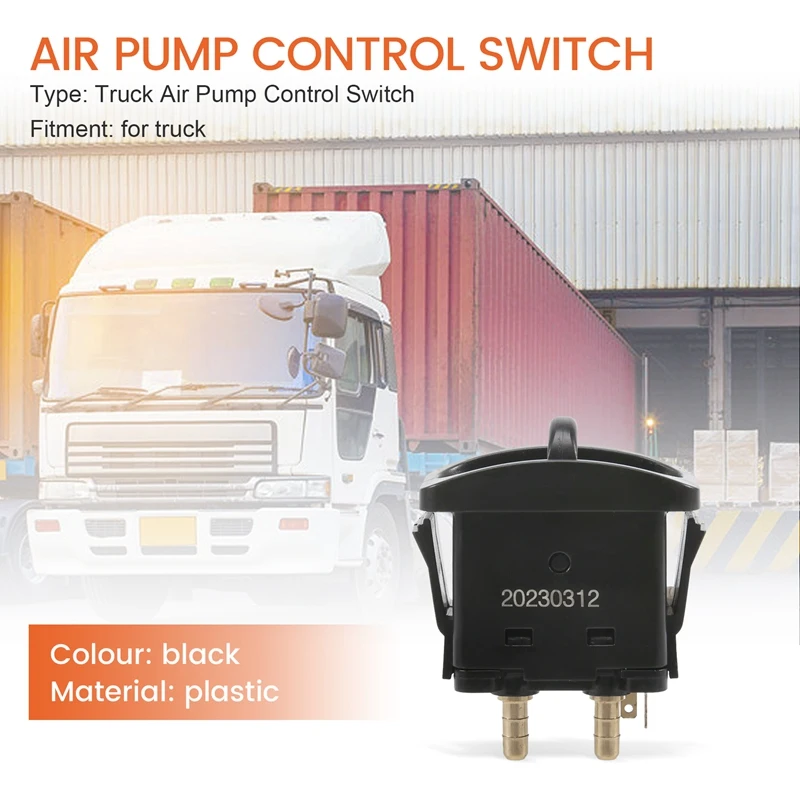 

Truck Air Pump Control Switch Electric Manual Paddle Valve Truck Seat Control Air Spring Start Switch