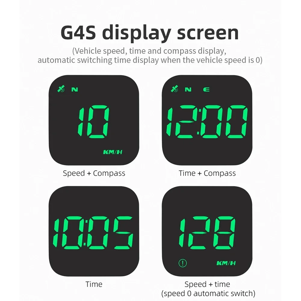  ӵ G4S GPS HUD ڵ  ÷ б ӵ, ħ, ð,  溸  Ƿ  ˸