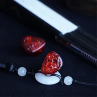 TANGZU WANER SG 2 Red Lion Edition 10mm PET Single Dynamic In-Ear Earphones with Silicone Storage Bag and Sancai wide bore - Image 2