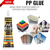 50ML FIXWANT Polypropylene PP Glue PE EVA POM PU Plastic Leather Waterproof Soft Glue Strong PVC Adhesive 1