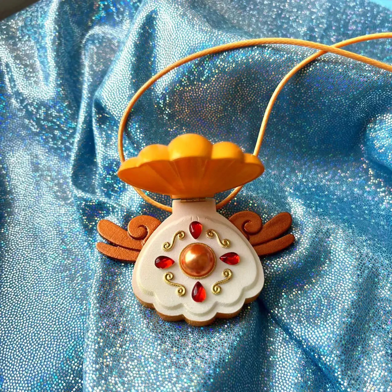 Anime Nanami Ruchia Lucia Hanon Hosho Cosplay Necklace Shell Pendant Jewelry Props
