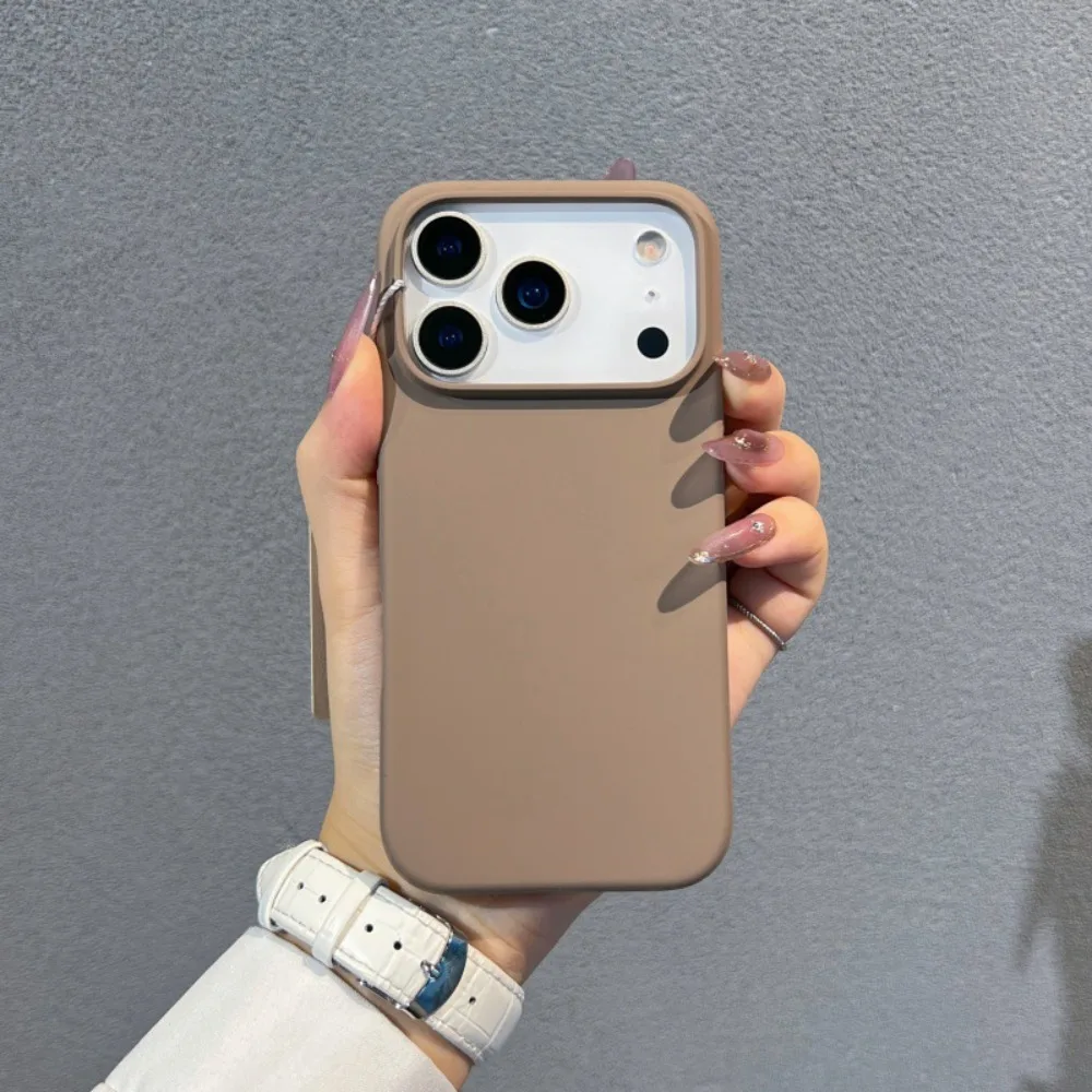 Premium Liquid Silicone Shockproof Phone Case - Soft TPU Bumper, Full Coverage Protection