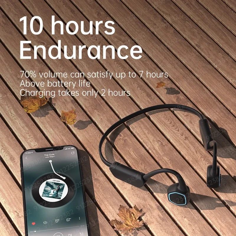 Cuffie Aperte Sunvito Sunvito Cuffie Conduzione Ossea Bluetooth 5.3 - Impermeabili IP68 Con Memoria 32G Auricolari Nuoto Impermeabili - Foto 7