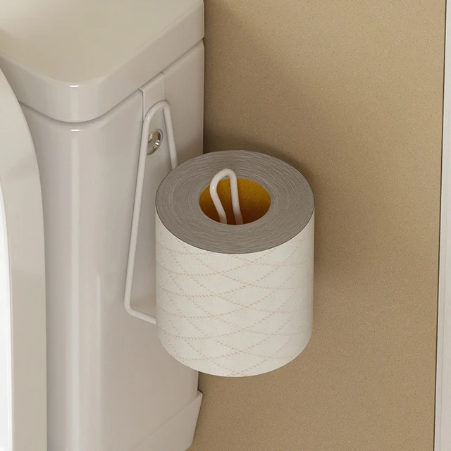 Punch-free Paper Towel Holder Stainless Steel Kitchen Under Cabinet Roll  Rack Gold Black Bathroom Wall-mounted Tissue Hanger - AliExpress