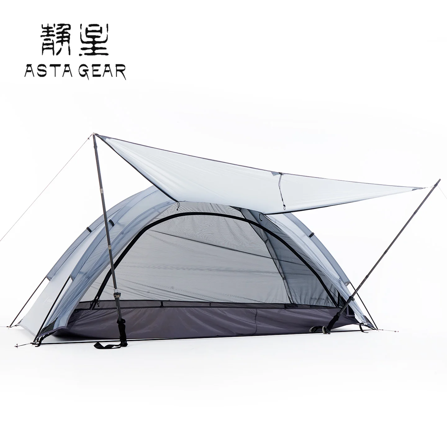 Ultralight 1-Person Silicone-Coated Tent 6
