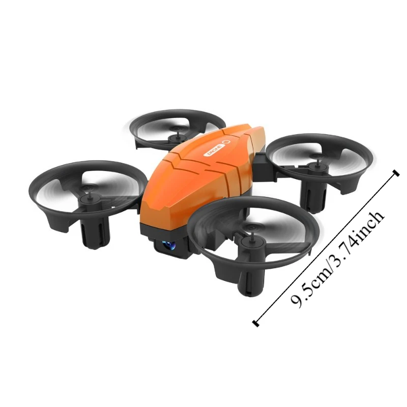 RC Helicopter ABS Remote Control Airplane Model Four-axis Flying GT1 Mini Plane Sturdy Training RC Stunt Aircraft Boys Toys