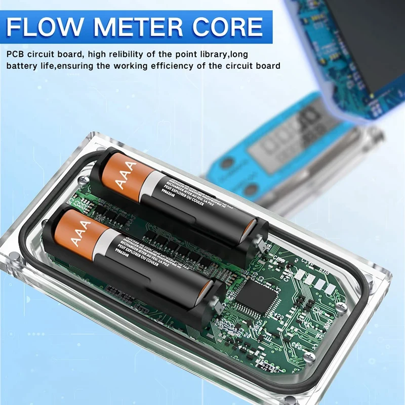 Metal High-Precision Turbine Water Flow Meter LCD Digital With NPT Counter&FNPT Thread Diesel Methanol Gas Oil Fuel Flowmeter flow meter,water flow meter,turbine flow meter,digital turbine flow meter