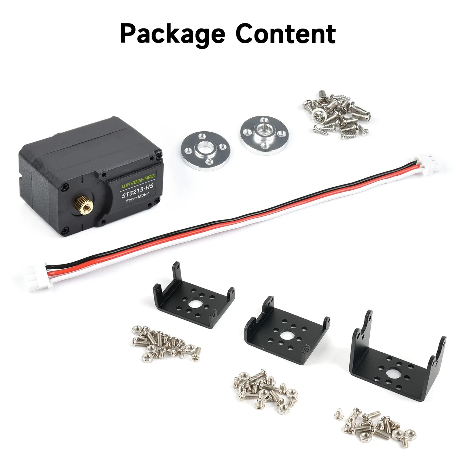 Waveshare ST3215-HS 20kg.cm Bus TTL Servo Motor 106PRM High Speed Large Torque With 360 Degrees High Precision Magnetic Encoder image 9