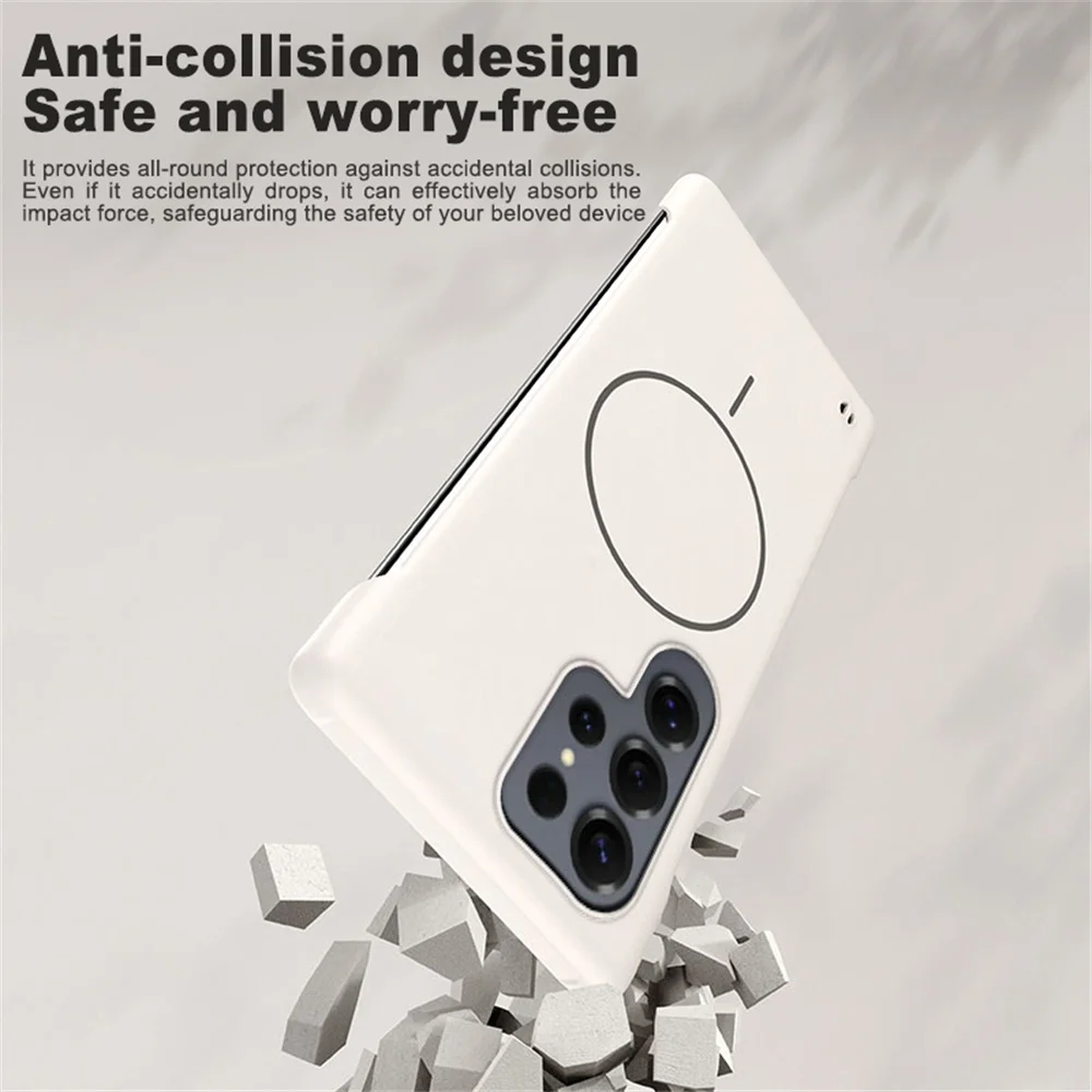 Ultra Slim Frameless Skin Feel Phone Case with Magsafe Magnetic Protection Cover