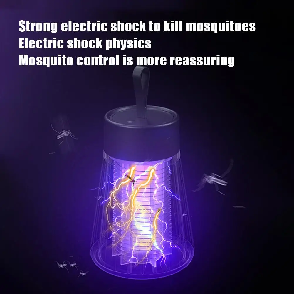Outdoor And Indoor Electric Mosquito Zappers Mosquito Lamp Safe Mute Non-Radiation Trap Lamp Outdoor Camping Light USB Charging mosquito killer lamp mosquito lamp