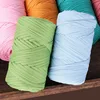 400g Large Roll Solid Color Cloth Strip Thread Without Pilling Baby Cradle Thread Simple Hand Woven Hook Wrap Thread 3