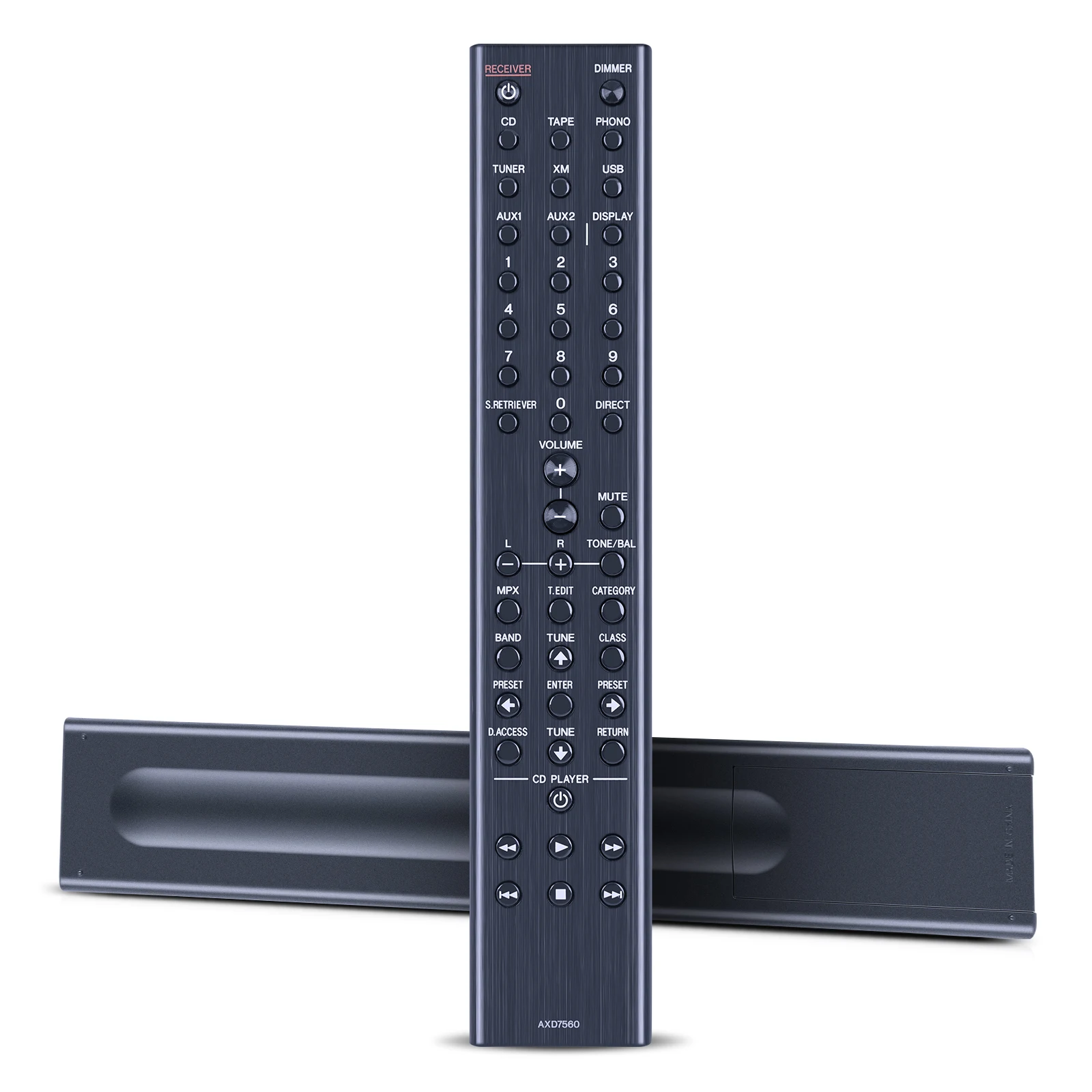 파이오니어 AV 리시버 SX-A9MK2-K용 새 AXD7560 리모컨
