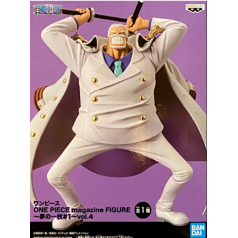 thumbnail image 1 of Bandai BANPRESTO Original One Piece Anime Monkey D Garp Figuras de acción Modelo coleccionable Revista Dreamland Adornos Juguetes Regalo, 1 of 5