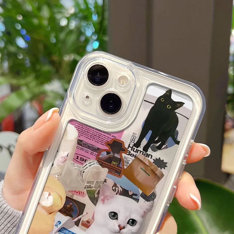 Cool Cat Soft Protective Phone Case Cover