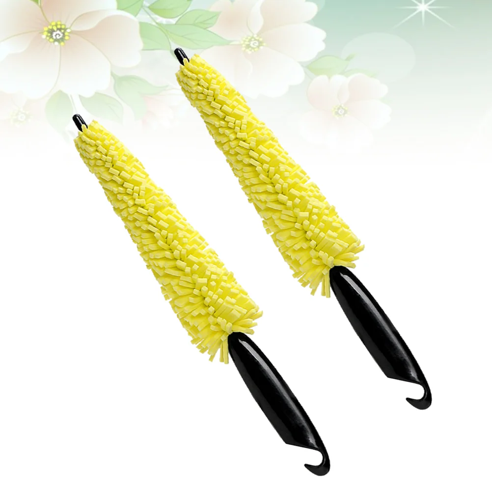 Universal Car Auto Wheel Tyre Rim Cleaning Brush Cleaning Washing Tool A32