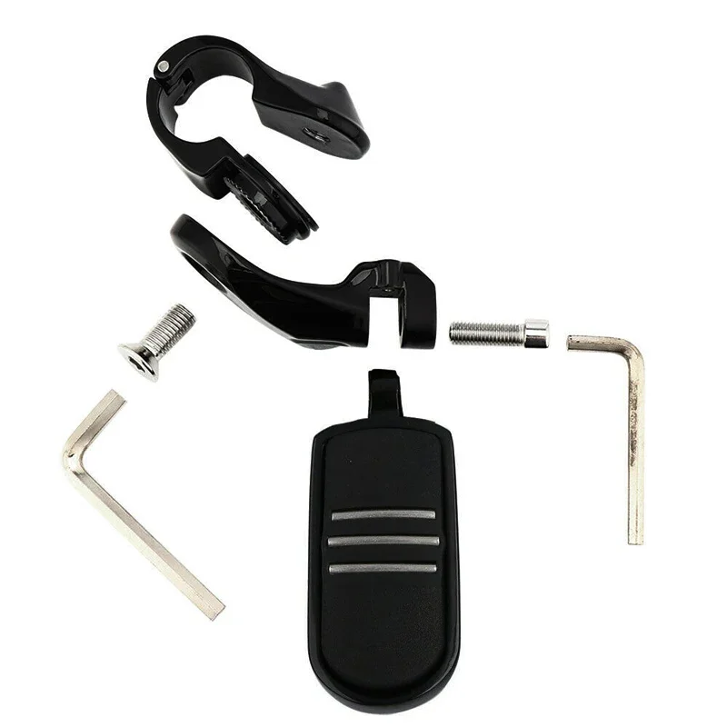 Universal 1-1/4 inch 32mm Motorcycle Foot Rest Highway Engine Guard Foot Pegs Mount For Harley Honda Kawasaki Suzuki