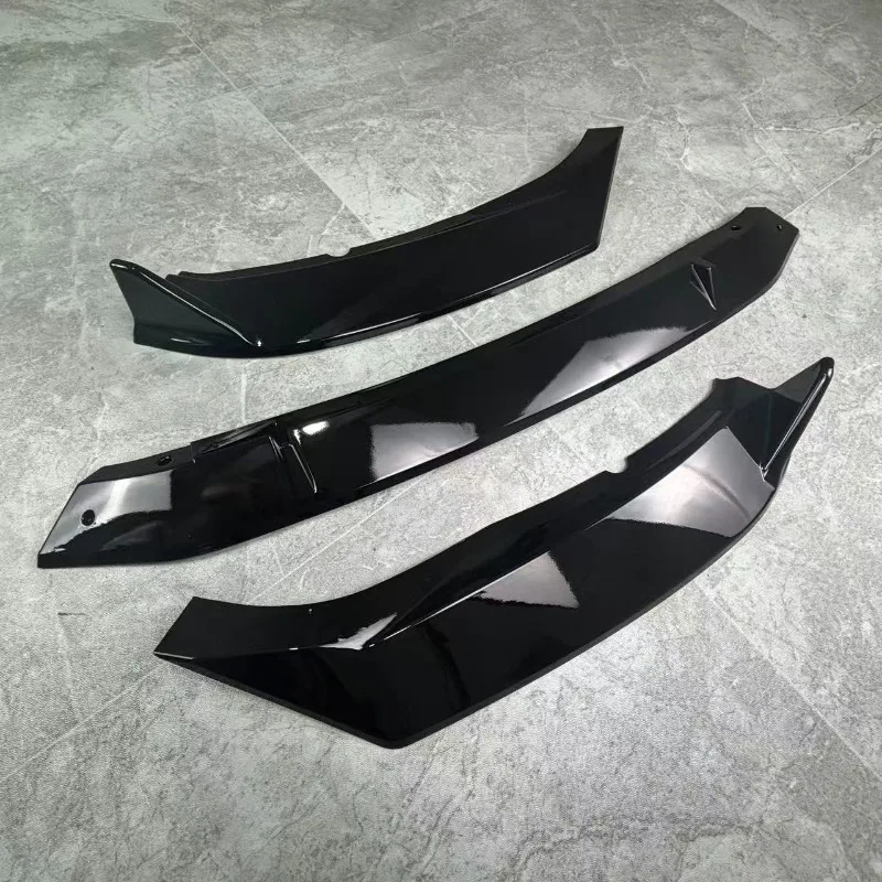 스코다 슈퍼브 MK3 페이스리프트 FL 리프트백 콤비 2019-2025 자동차 프론트 범퍼 립 스포일러 스플리터 프론트 립 친 스포일러 바디킷