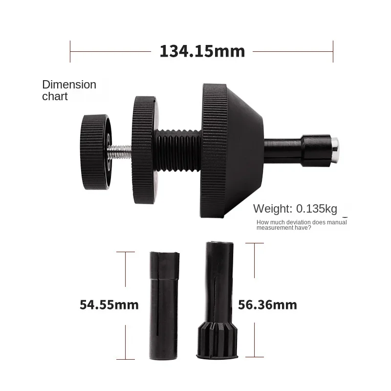 Universal Single Plate Car Van Clutch Alignment Kit Aligning Tool With 3 Collets Car Disassembly Tool Car Repair Fix Correcting 3