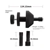 Universal Single Plate Car Van Clutch Alignment Kit Aligning Tool With 3 Collets Car Disassembly Tool Car Repair Fix Correcting 3